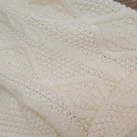 Suzy Shier-NWOT Turtleneck Oversized Long Sleeve Cable Knit Loose Fit Chunky - Picture 6 of 6